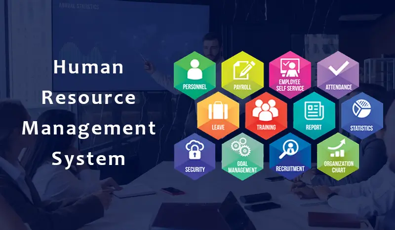 HRMS dashboard with employee management and analytics
