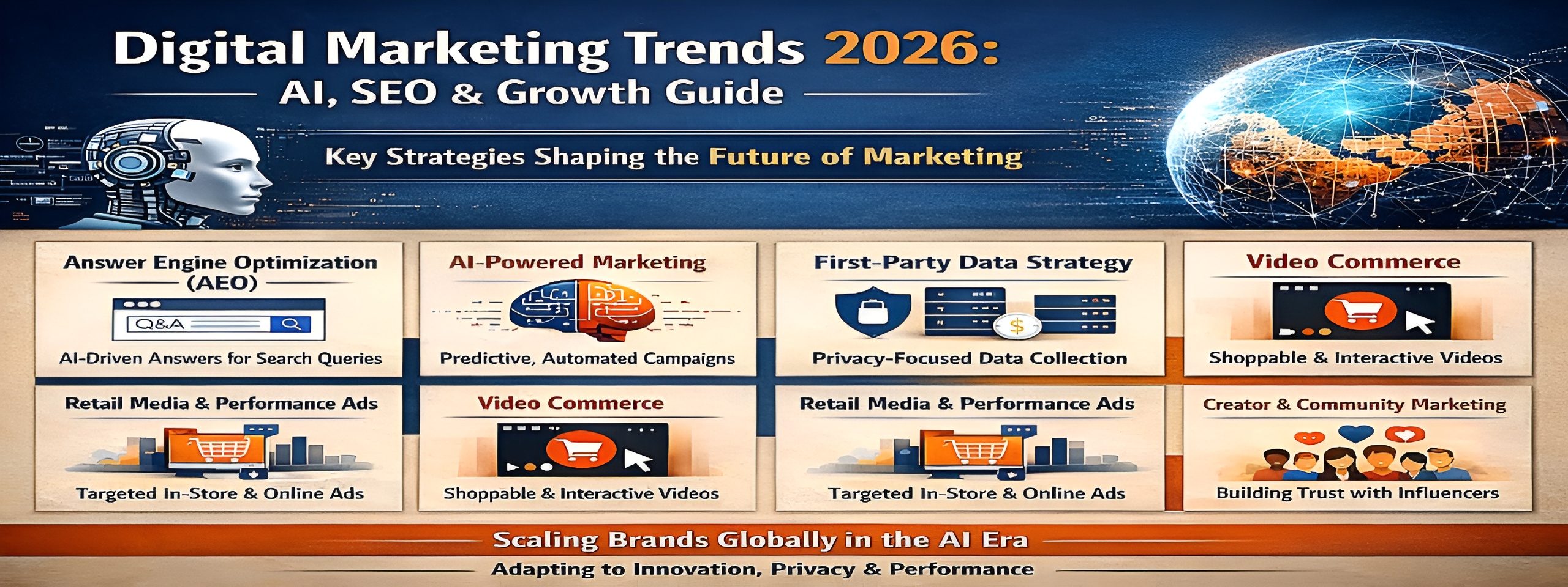 Marketing Trends Shaping 2026: A Practical Guide for Brands in the AI Era