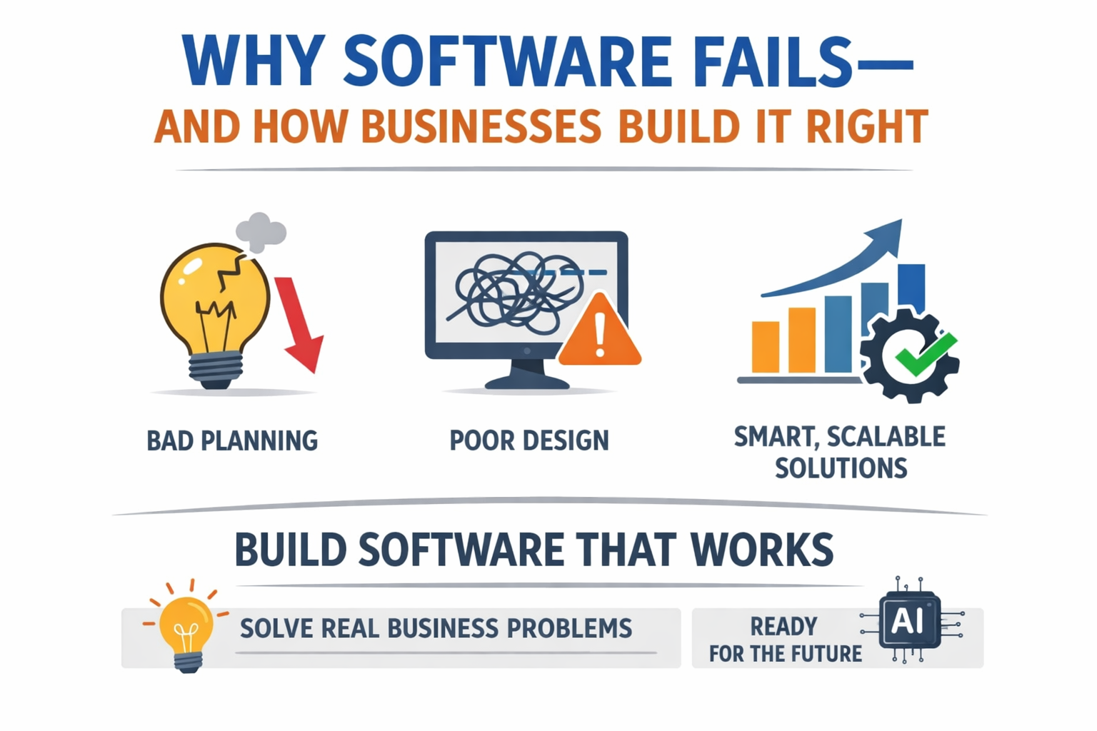 Why Most Software Projects Fail—and How Smart Businesses Build Software That Actually Works